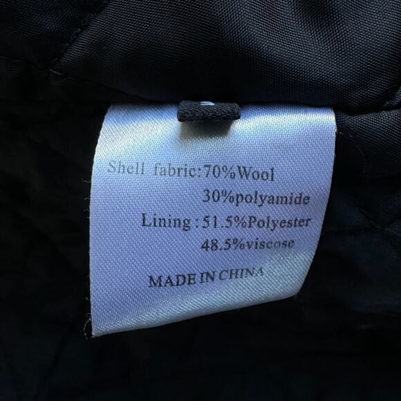 RODEBJER Wool Blend Belted Coat - Picture 7 of 8